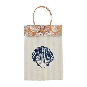 Mud Pie Fan Embroidered Sea Bathroom Towel Set 21" x 14" 100% Cotton NEW